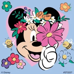Floral Minnie Stickers