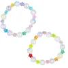 Floral Pearl Bead Bracelets