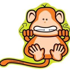 Flossing Monkey Wall Decal