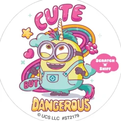 Fluffy Minions Scented Stickers