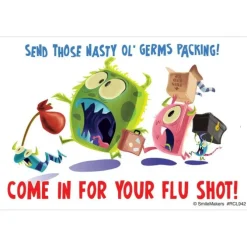 Flu Shot Recall Cards