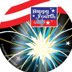 Foil Fireworks Stickers