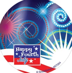 Foil Fireworks Stickers
