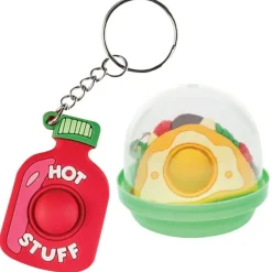 Food Fidget Popper Backpack Pull in 2" Capsules