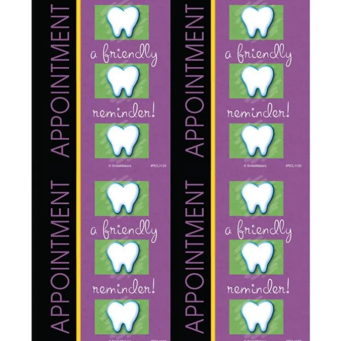 Friendly Appointment Reminder Laser Cards