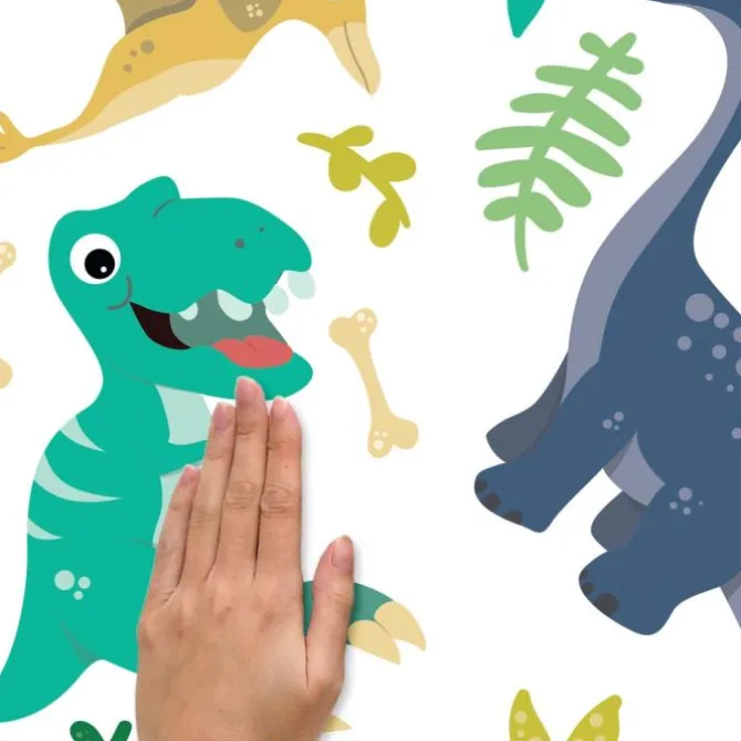Friendly Dinosaur Wall Decals