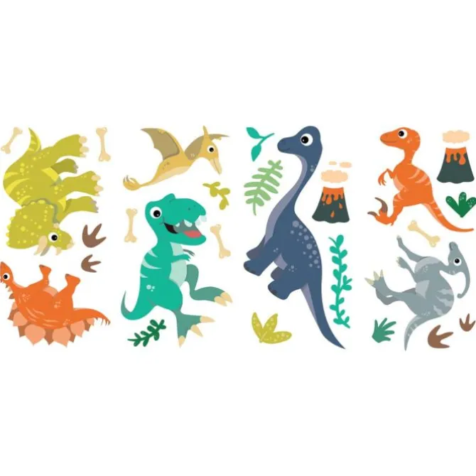 Friendly Dinosaur Wall Decals