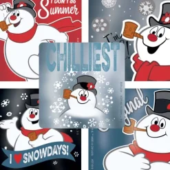 Frosty the Snowman Classic Foil Stickers
