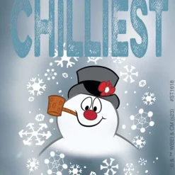 Frosty the Snowman Classic Foil Stickers