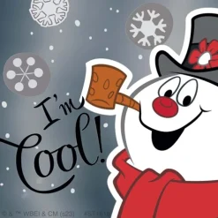 Frosty the Snowman Classic Foil Stickers