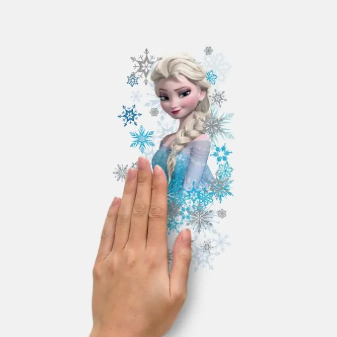 Frozen Ice Palace With Elsa & Anna Giant Wall Decals