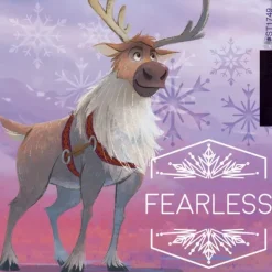 Frozen II Fearless Stickers