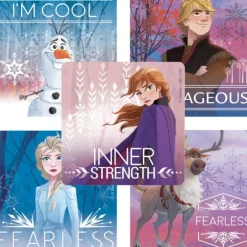 Frozen II Fearless Stickers