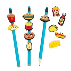 Fun Foods Pencil Clips