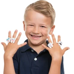 Funny Face Tooth Rings