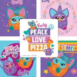 Furby Party Time Stickers
