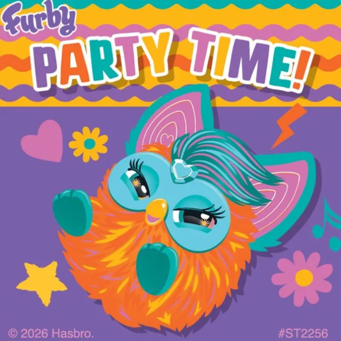 Furby Party Time Stickers