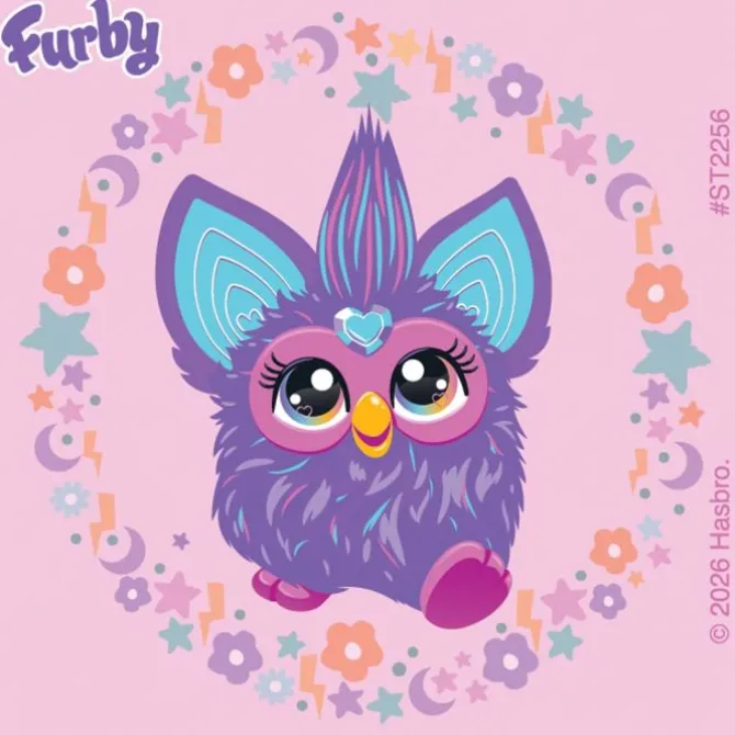 Furby Party Time Stickers