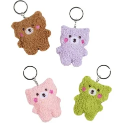 Fuzzy Bear Backpack Pulls
