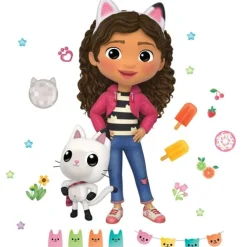 Gabby's Dollhouse Giant Peel & Stick Wall Decals