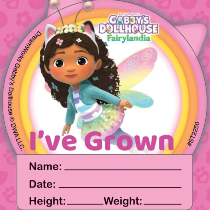 Gabby's Dollhouse I've Grown™ Stickers