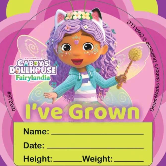 Gabby's Dollhouse I've Grown™ Stickers