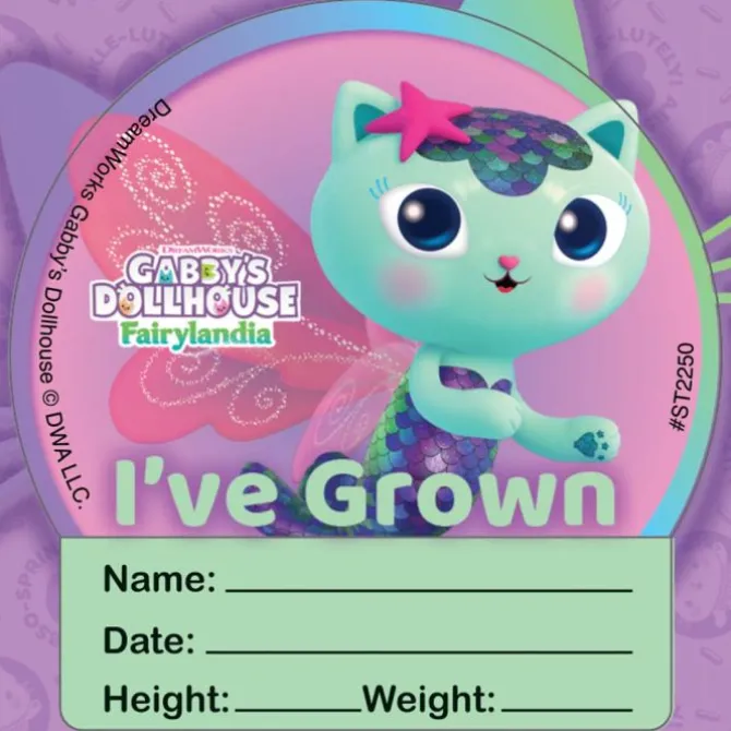 Gabby's Dollhouse I've Grown™ Stickers