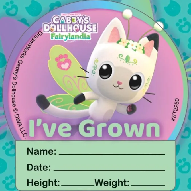 Gabby's Dollhouse I've Grown™ Stickers
