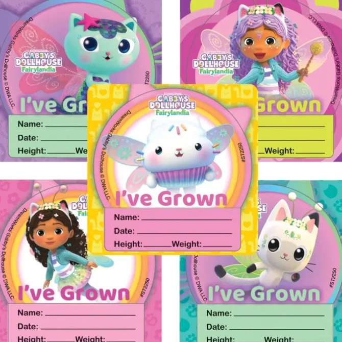 Gabby's Dollhouse I've Grown™ Stickers