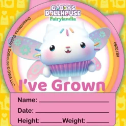 Gabby's Dollhouse I've Grown™ Stickers