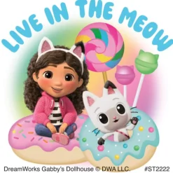 Gabby's Dollhouse Movie Stickers