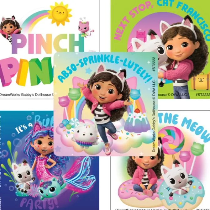 Gabby's Dollhouse Movie Stickers