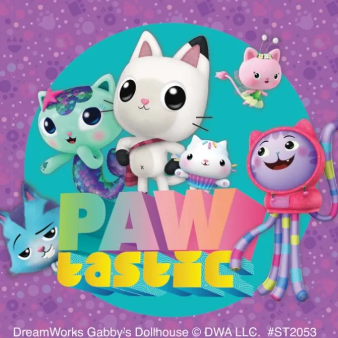 Gabby's Dollhouse Purrific Stickers