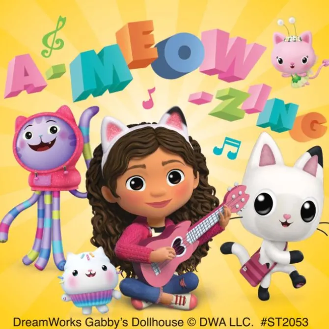 Gabby's Dollhouse Purrific Stickers