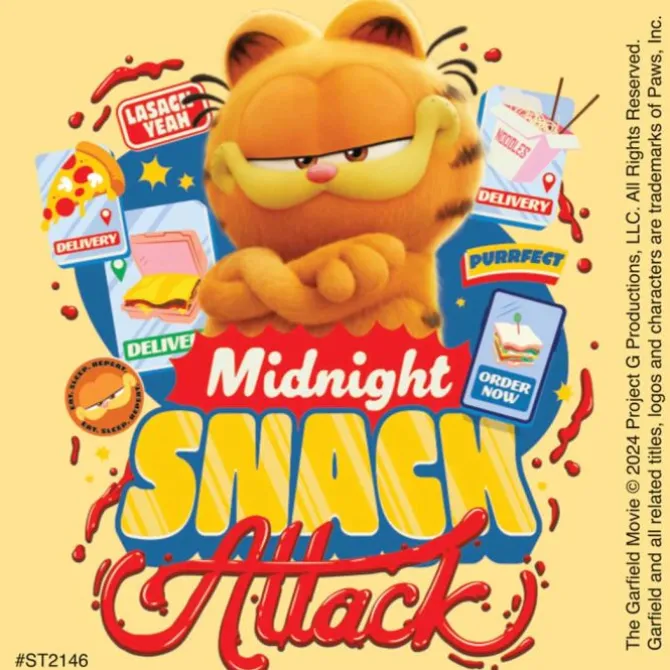 Garfield Movie Stickers