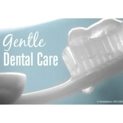 Gentle Dental Care White Brush Recall Cards