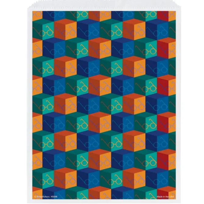 Geo Glasses Paper Bags