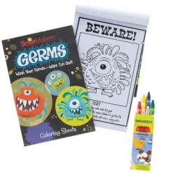 Germ Squad Coloring Value Pack