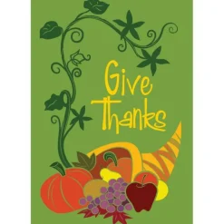 Give Thanks Greeting Cards
