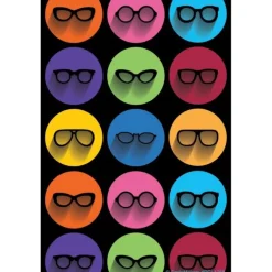 Glasses in Circles Recall Cards