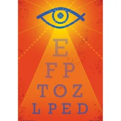 Gleaming Eye Chart Recall Cards