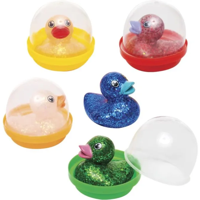 Glitter Ducks in 2" Capsules