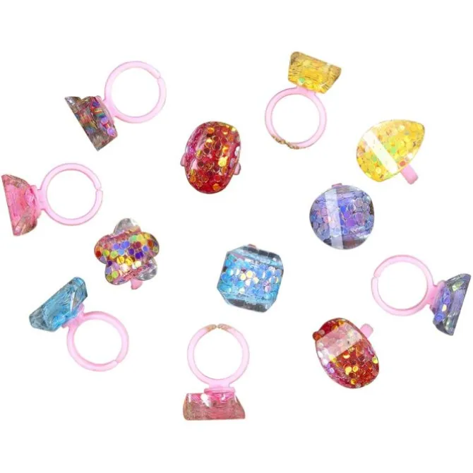 Glitter Gems Rings