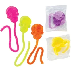 Glitter Sticky Skulls