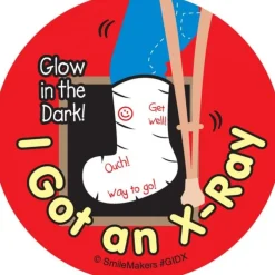 Glow in the Dark Cute X-Ray Stickers