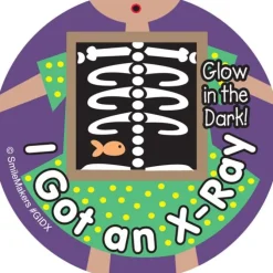 Glow in the Dark Cute X-Ray Stickers