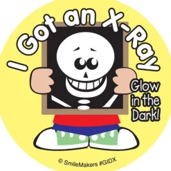 Glow in the Dark Cute X-Ray Stickers