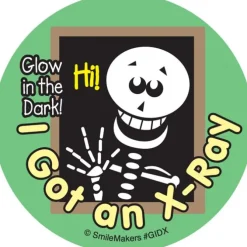 Glow in the Dark Cute X-Ray Stickers