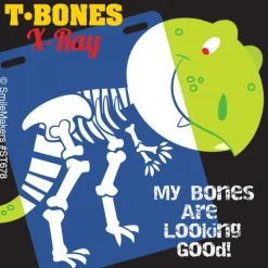 Glow In The Dark Dino X-Ray Stickers