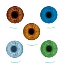 Glow in the Dark Eyes Stickers